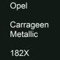 Preview: Opel, Carrageen Metallic, 182X.